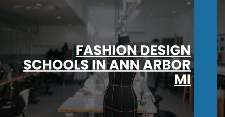 Fashion Design Schools in Ann Arbor MI Feature Image