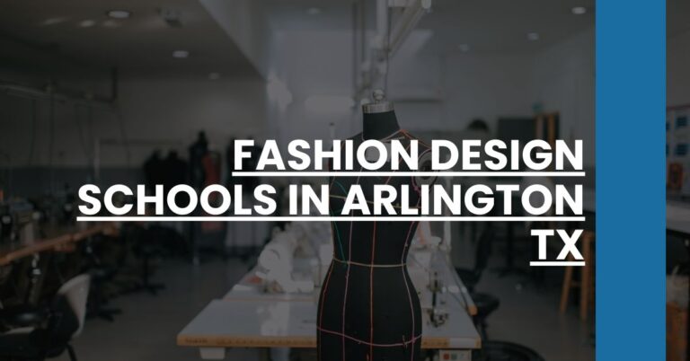 Fashion Design Schools in Arlington TX Feature Image