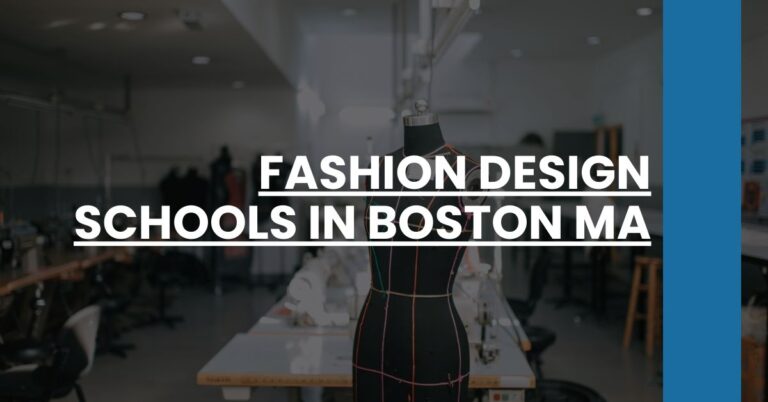 Fashion Design Schools in Boston MA Feature Image