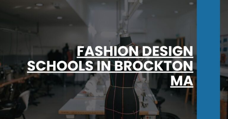 Fashion Design Schools in Brockton MA Feature Image