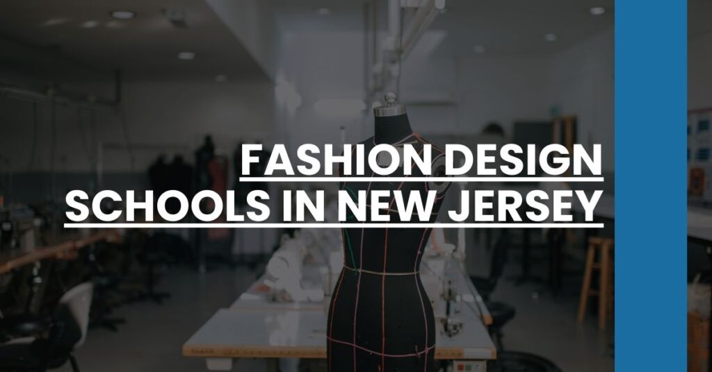 Fashion Design Schools in New Jersey Feature Image