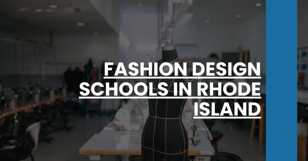 Fashion Design Schools in Rhode Island Feature Image