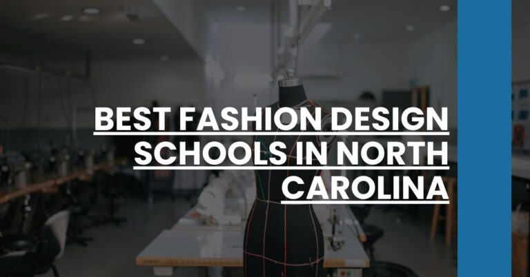 Best Fashion Design Schools In North Carolina Feature Image