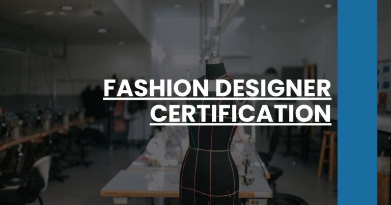 Fashion Designer Certification Feature Image